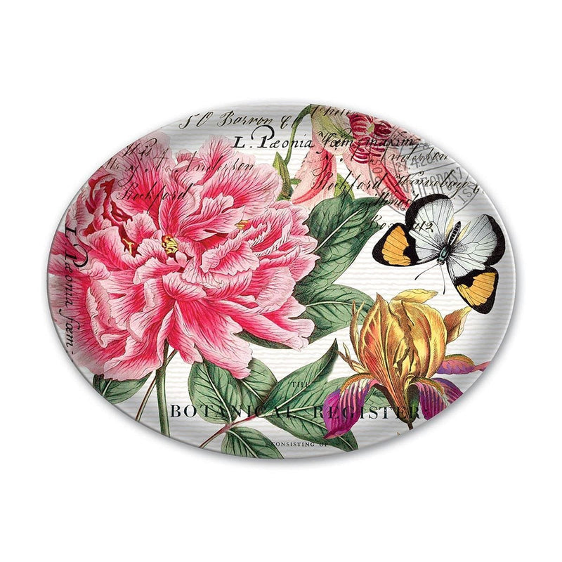 Peony Glass Soap Dish - Shelburne Country Store
