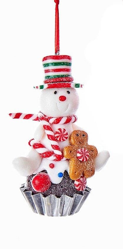 Gingerbread Cupcake Ornament -  Gingerbread Man - Shelburne Country Store