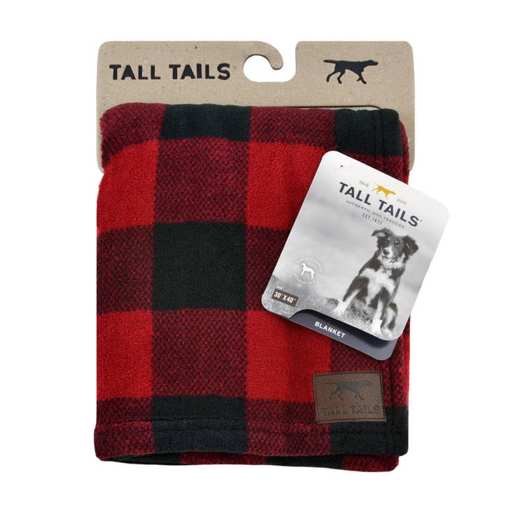 Tall Tails Hunter's Plaid Dog Blanket - 30" X 40" - Shelburne Country Store