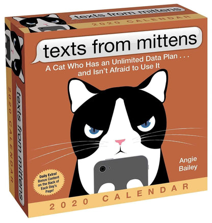 2020 Texts From Mittens Day to Day Calender - Shelburne Country Store