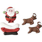 Wilton Santa And Reindeer Sleigh Candy Decorations - Shelburne Country Store