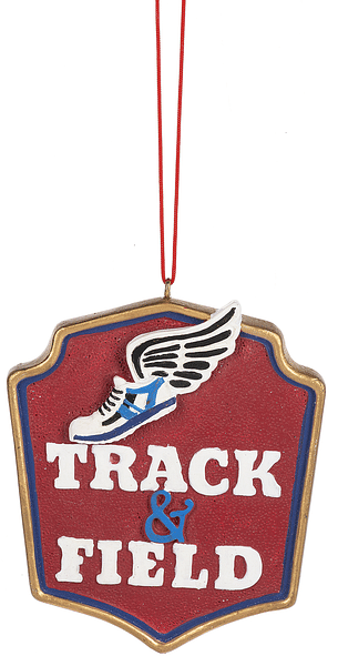 Track & Field Ornament - Shelburne Country Store