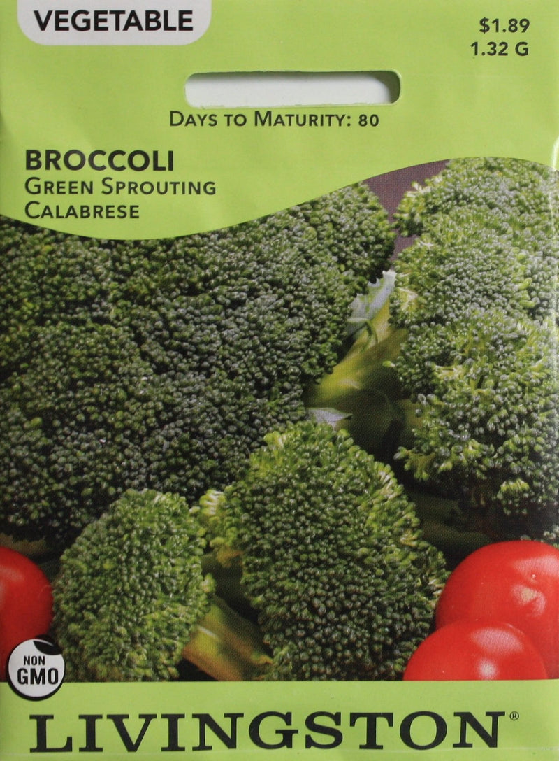 Seed Packet - Broccoli - Green Sprouting Calabrese - Shelburne Country Store