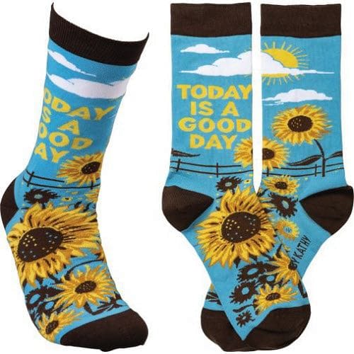 Socks - Today Is A Good Day - Shelburne Country Store