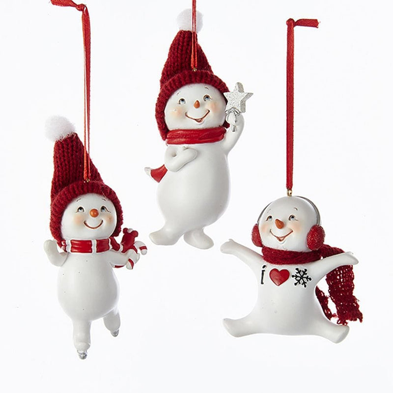 4 Inch Snow Giggle Winter Friend Ornament - Star - Shelburne Country Store