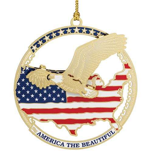America the Beautiful Ornament - Shelburne Country Store