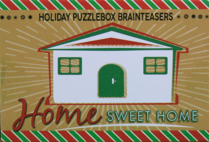 Holiday Puzzlebox Brainteaser - Home Sweet Home - Shelburne Country Store