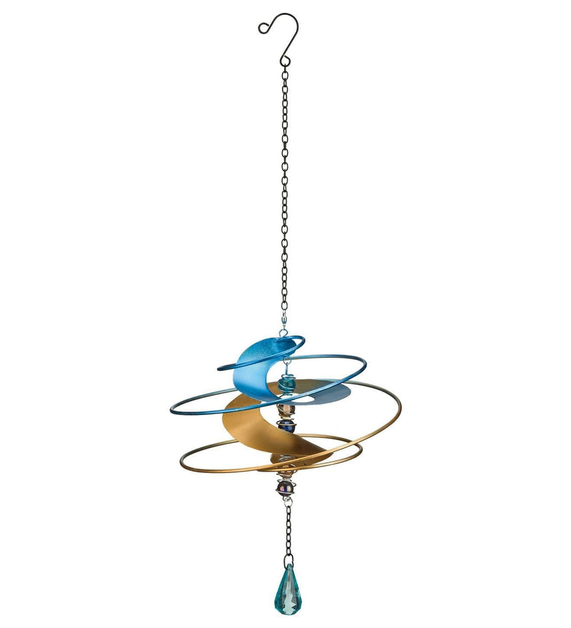 Fantasia Hanging Wind Spinner - Blue - Shelburne Country Store