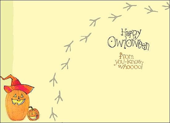 Hoot Loves You Halloween Card - Shelburne Country Store