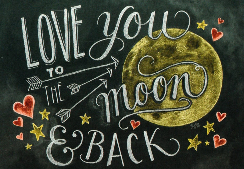 Love You To The Moon & Back Valentine's Day Card - Shelburne Country Store
