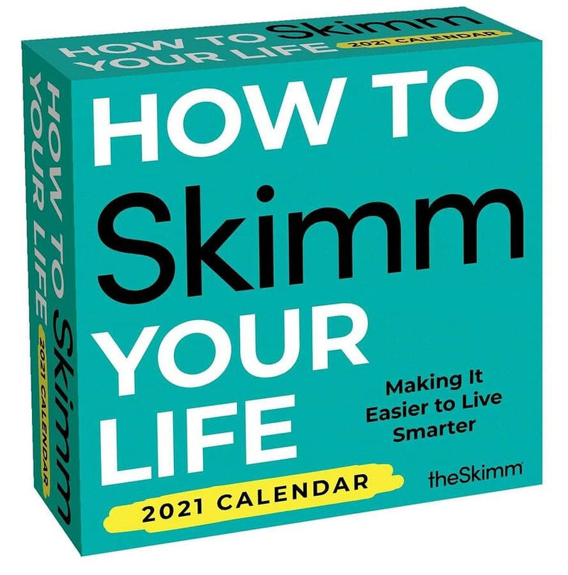 2021 How To Skimm Your Life Day to Day Calendar - Shelburne Country Store