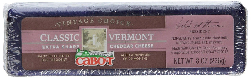 Cabot Vintage White Cheddar - - Shelburne Country Store