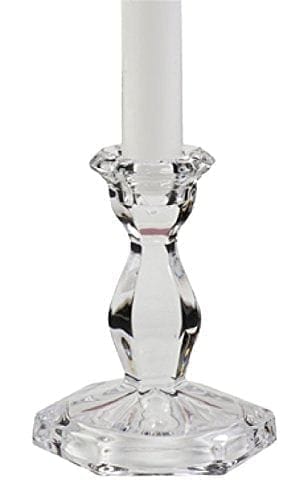 Glass Taper Candle Holder 4.25" - Shelburne Country Store