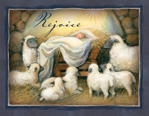 Lang - Rejoice, Boxed Christmas Cards, Artwork By Susan Winget - Shelburne Country Store