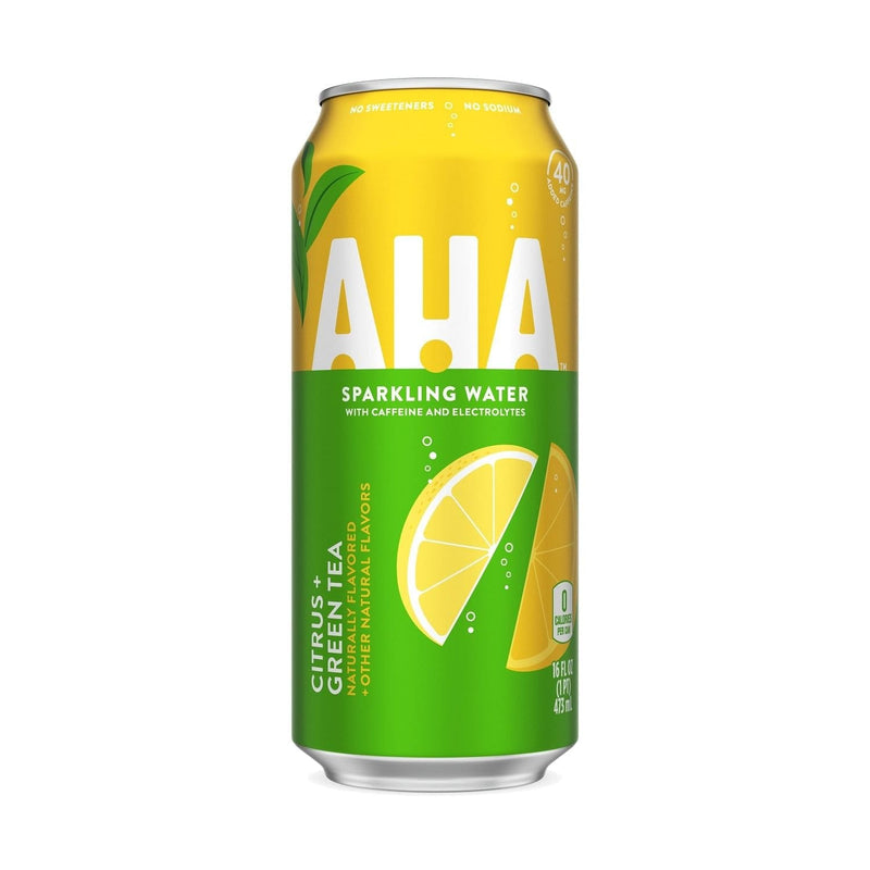 AHA Sparkling Water Citrus And Green Tea - Shelburne Country Store