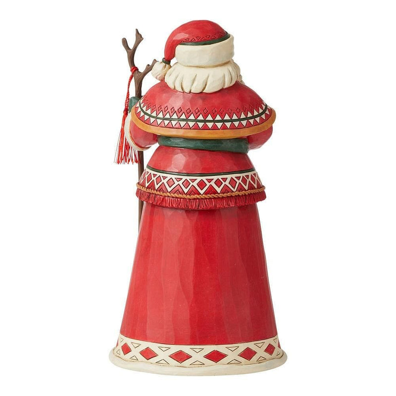 Lapland Santa - Riding Reindeer Figurine - Shelburne Country Store