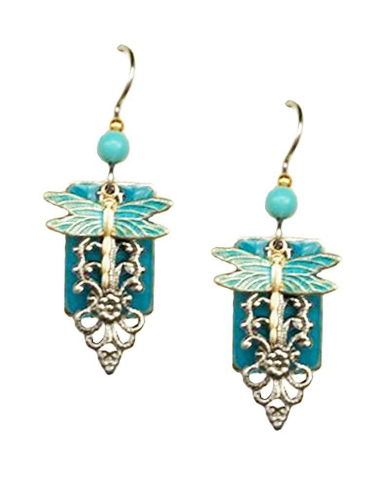 Dragonfly Filigree Turqoise - Earring - Shelburne Country Store