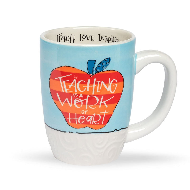 Teaching is a Work of Heart Mug - Shelburne Country Store