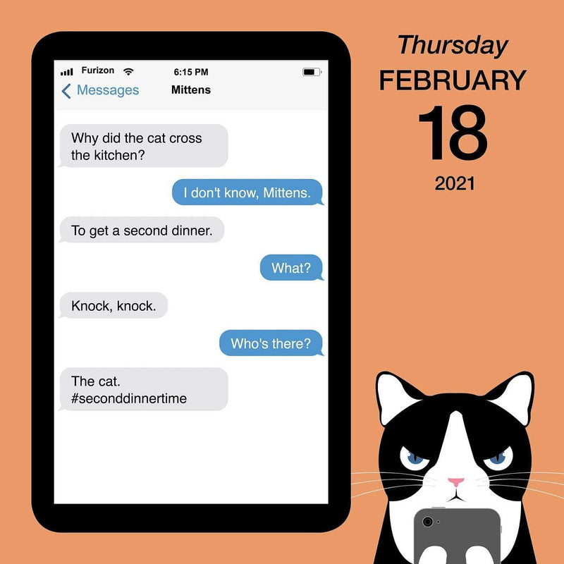 2021 Texts From Mittens  Day to Day Calendar - Shelburne Country Store