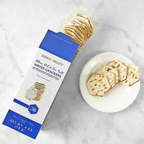 Olive Oil and Sea Salt Water Crackers - Shelburne Country Store