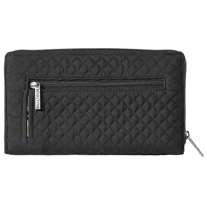 Solid Black RFID Cash System Wallet - Shelburne Country Store