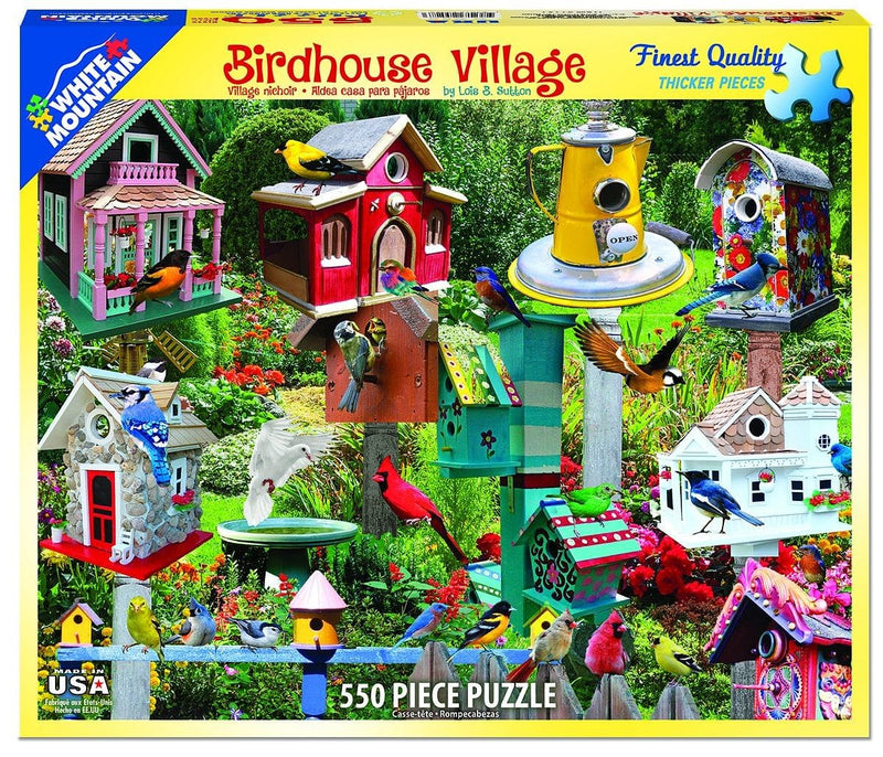 Birdhouse Village - 550 Pieces - Shelburne Country Store