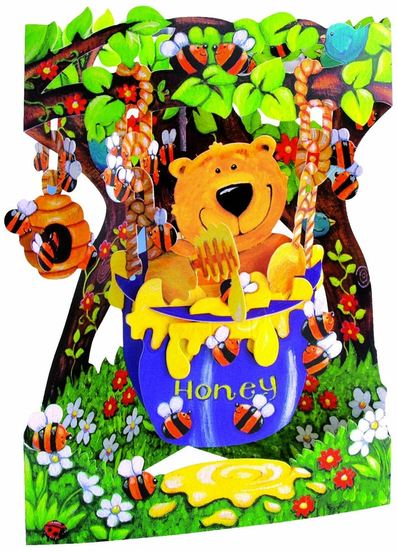 Honey Bear - Swing Card - Shelburne Country Store