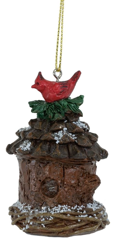 Cardinal Birdhouse Ornament - Shelburne Country Store