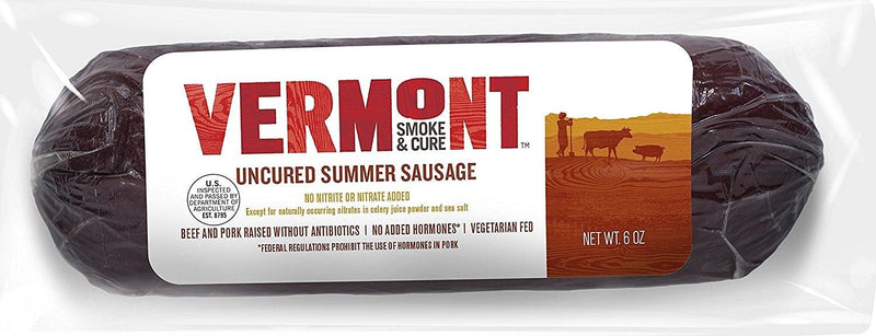 Vermont Smoke & Cure Summer Sausage - Shelburne Country Store