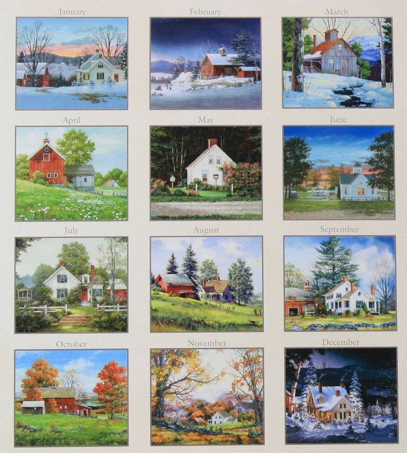2021 Fred Swan Wall Calendar - A Place to call Home - Shelburne Country Store