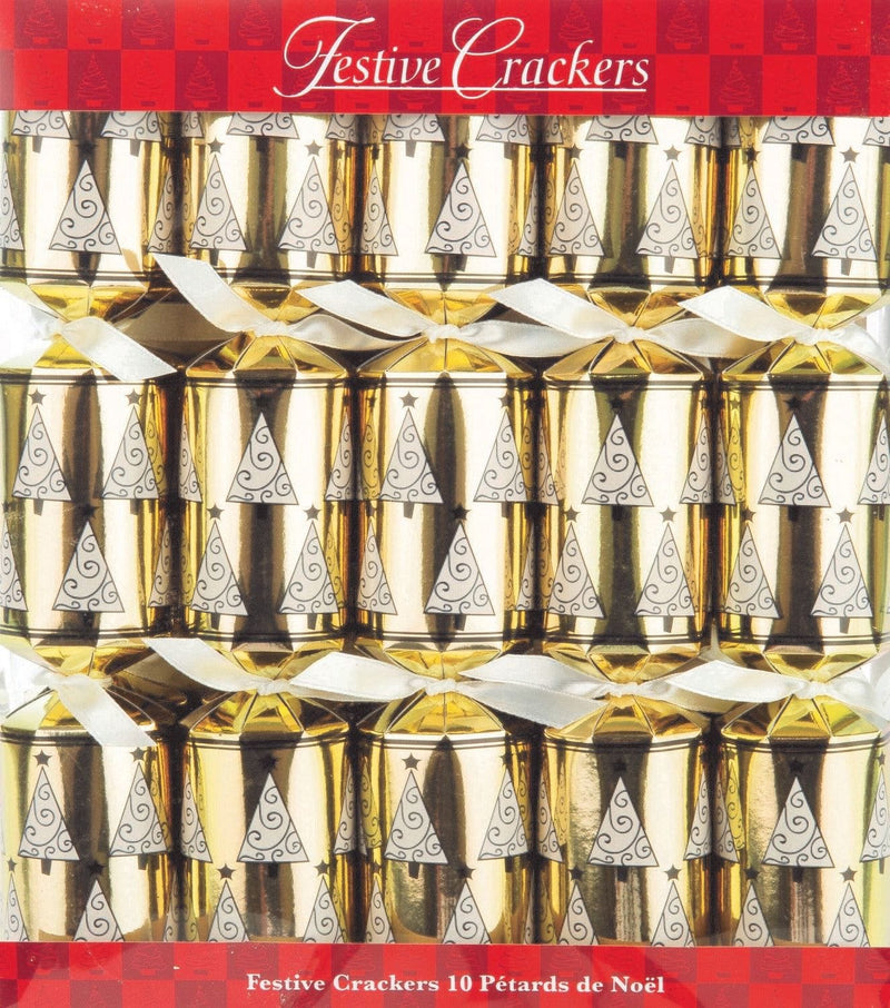 Golden Trees Crackers - 11 Inch - 10 Count - Shelburne Country Store