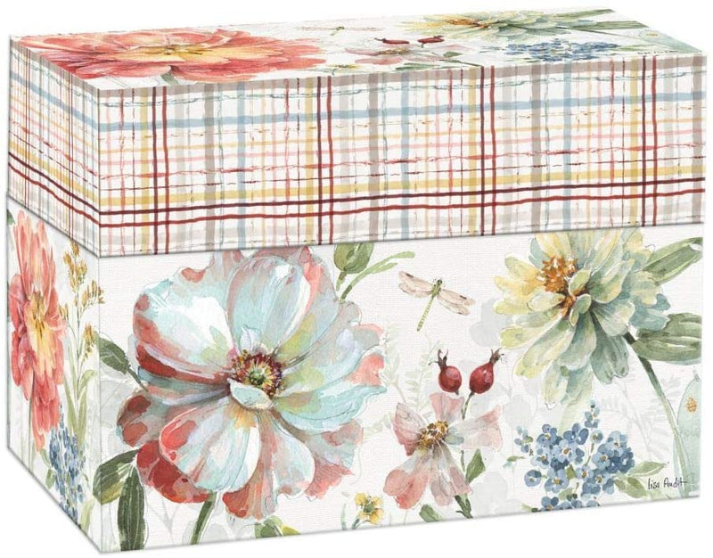 Spring Meadow Recipe Card Box - Shelburne Country Store