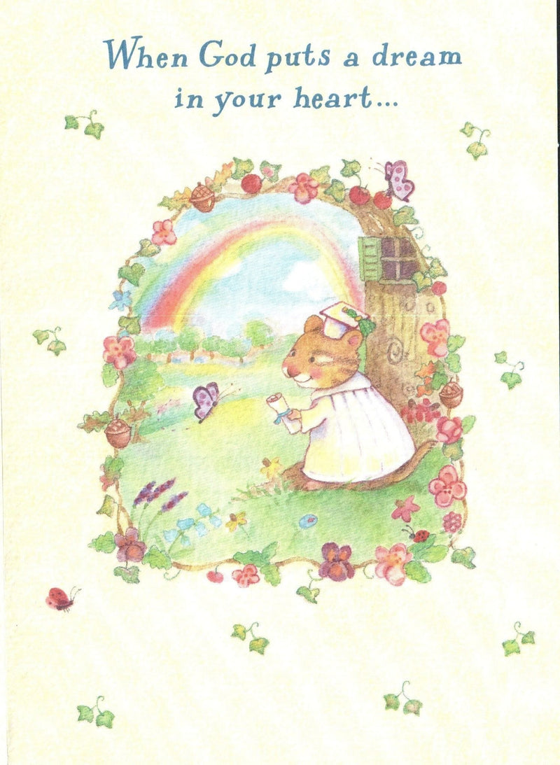 Child's Religious Graduation Card - Shelburne Country Store