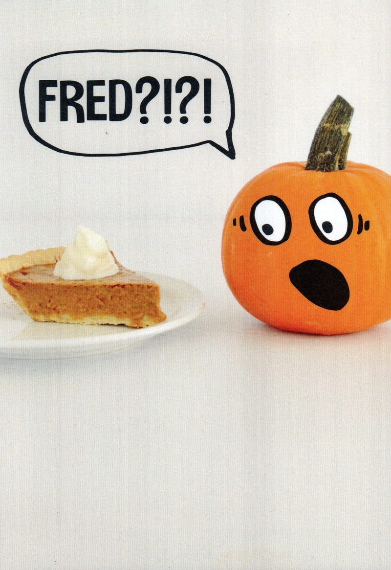 Pumpkin Pie Thanksgiving Card - Shelburne Country Store