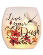 Lighted 3 Inch Glass Jar - The Dash Collection - - Shelburne Country Store