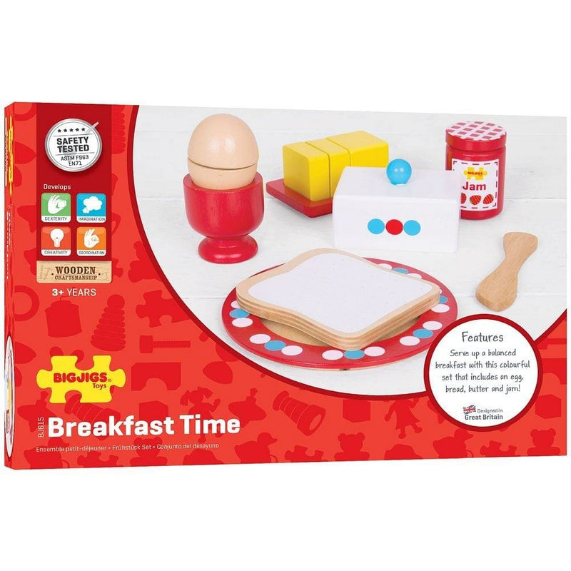 Wooden Breakfast Set Play Food - Shelburne Country Store