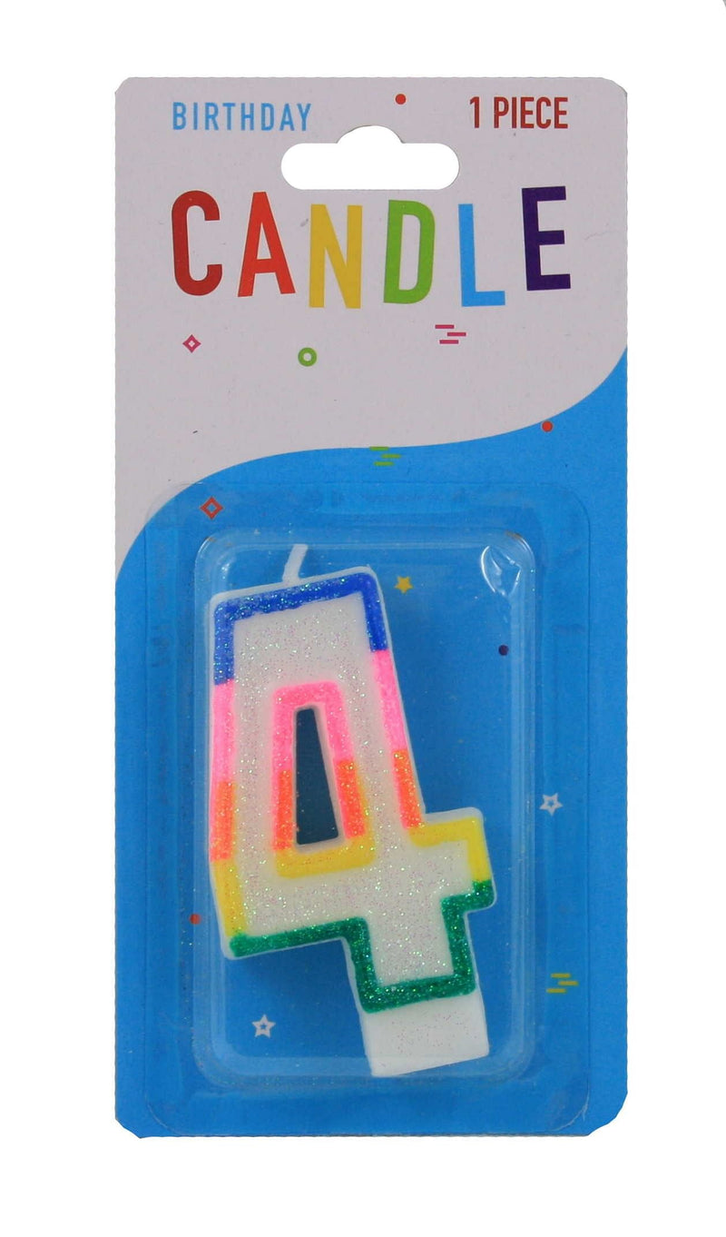 Colorful Birthday Candle - - Shelburne Country Store