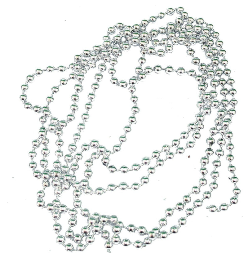 12 inch 8mm Silver Bead Garland - Shelburne Country Store