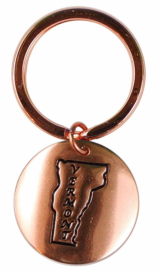 Vermont Key Ring Medallion - - Shelburne Country Store