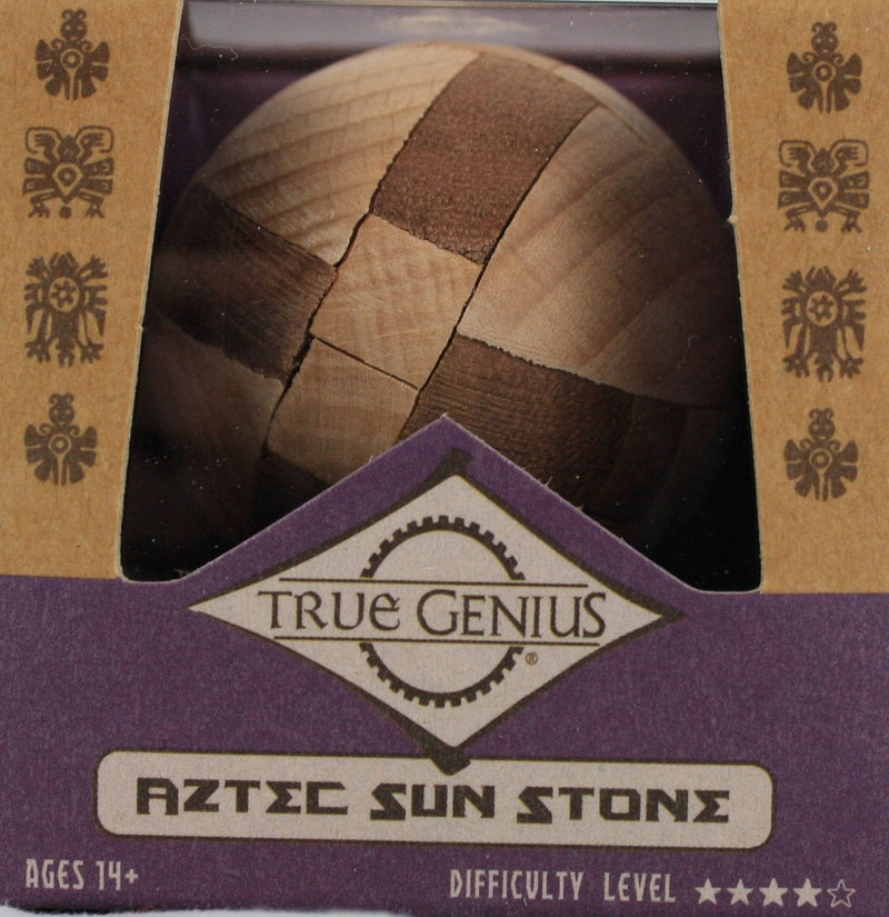 Aztec Sun Stone Brain Puzzle - Shelburne Country Store