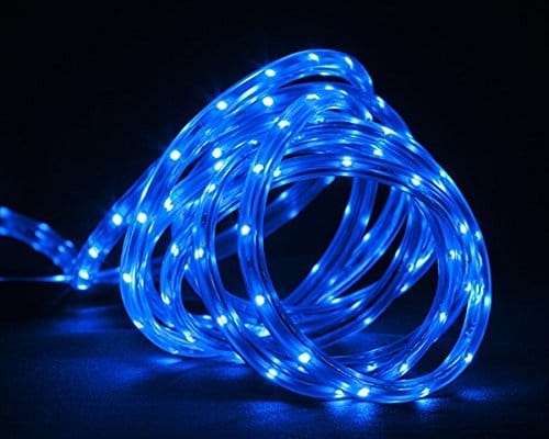 10' Led Indoor/Outdoor Christmas Rope Light - Blue - Shelburne Country Store