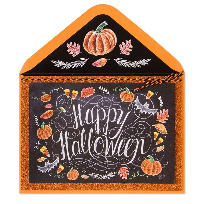 Chalk Happy Halloween Card - Shelburne Country Store
