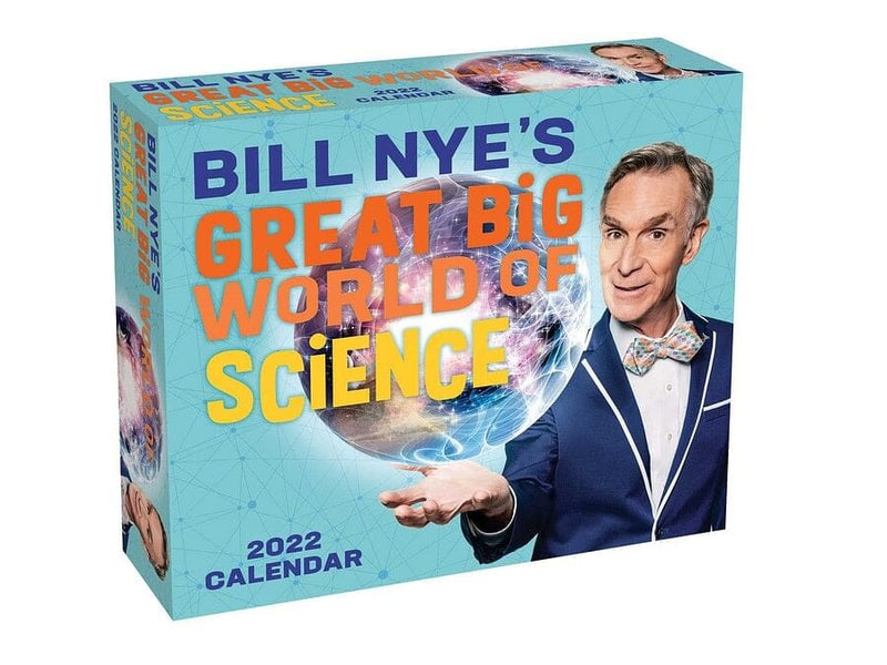 2022 Bill Nye's Great Big World Of Science Page A Day Calendar - Shelburne Country Store