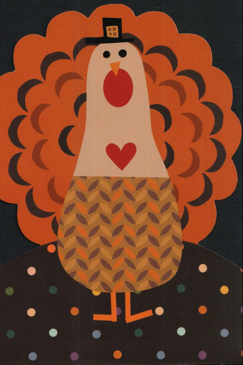 Turkey Thanksgiving Card - Shelburne Country Store