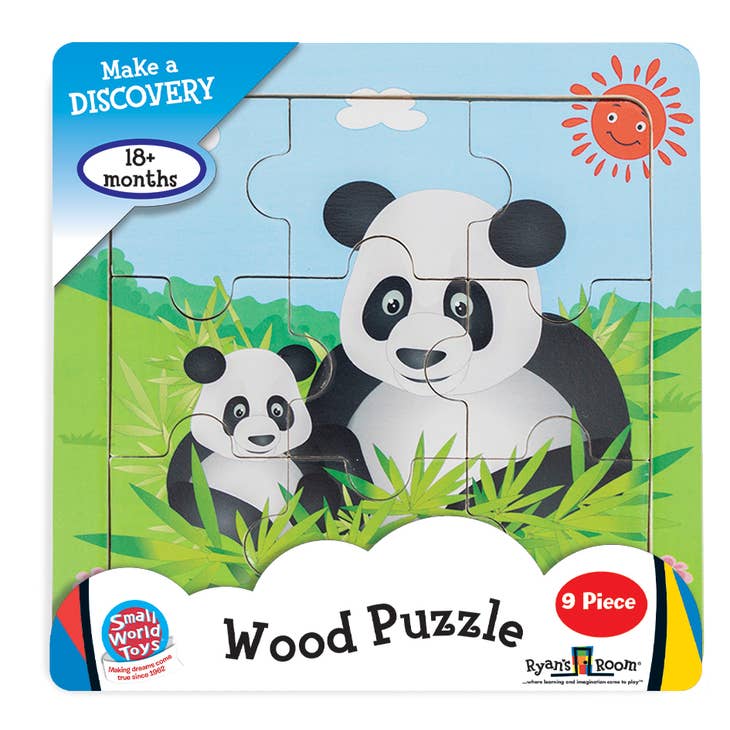 Amanda The Panda 9 Piece Wood Puzzle - Shelburne Country Store