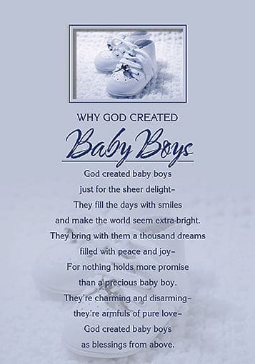 Why God Created Baby Boys - Shelburne Country Store
