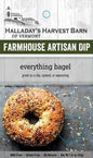 Halladays Farmhouse Artisan Dip - Everything Bagel - Shelburne Country Store