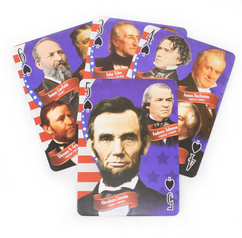 Presidents of the United States Playing Cards - Shelburne Country Store