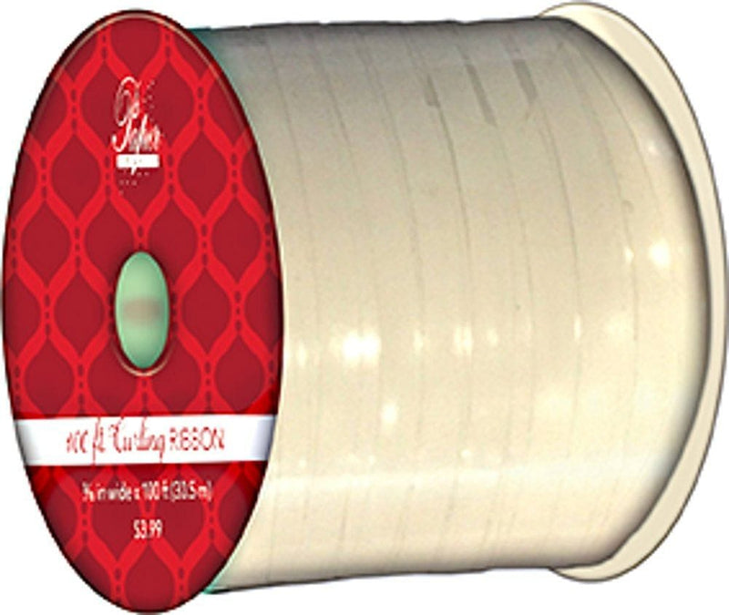 Metallic Style Curling Ribbon -3/16 inch X 100 Feet - - Shelburne Country Store