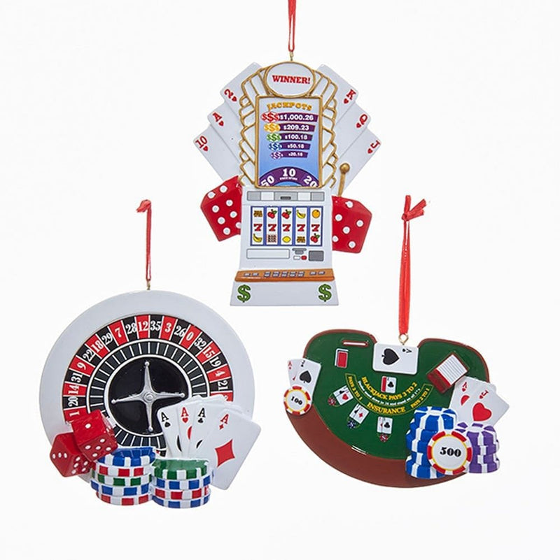 Game of Chance Ornament -  Slot Machine - Shelburne Country Store